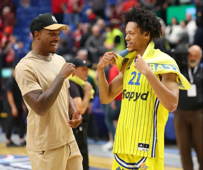 ג'ף דאוטין עם לוני ווקר, מכבי תל אביב