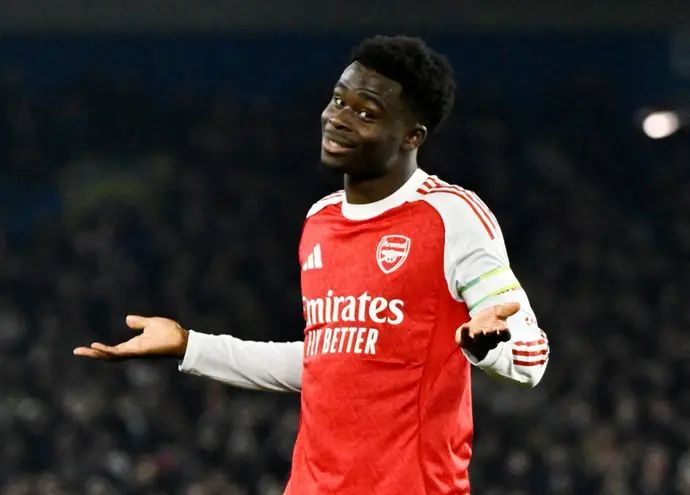 בוקאיו סאקה, שחקן ארסנל