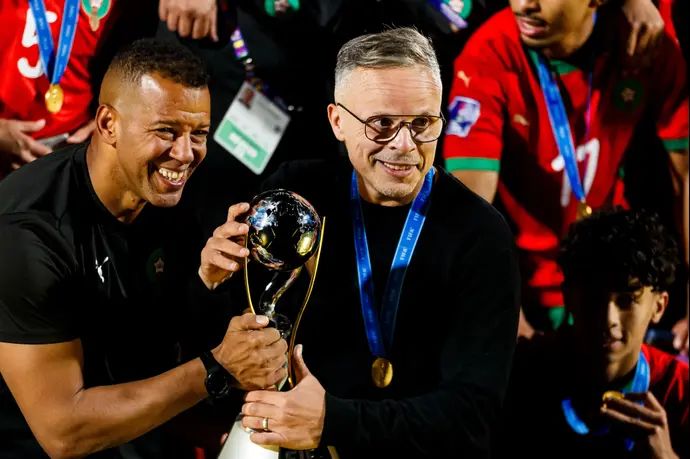 מוחמד וואהבי מאמן נבחרת מרוקו עד גיל 20 לאחר הזכייה במונדיאליטו