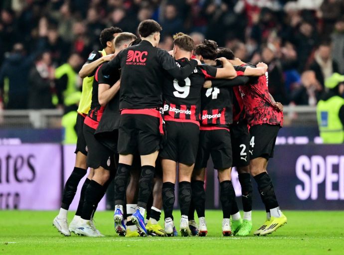 שחקני מילאן חוגגים