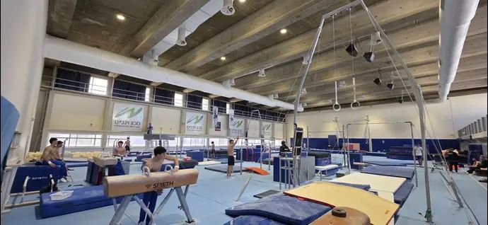 אימון התעמלות במכון וינגייט