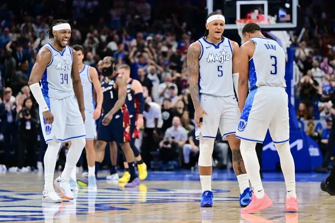 שחקני אורלנדו חוגגים