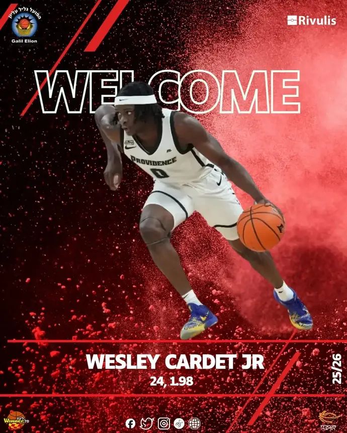 שחקן הפועל גליל עליון ווסלי קרדט