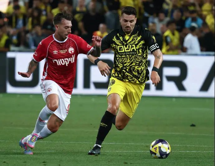 ירדן שועה, בית"ר ירושלים לצד יורי מדיירוש, הפועל באר שבע