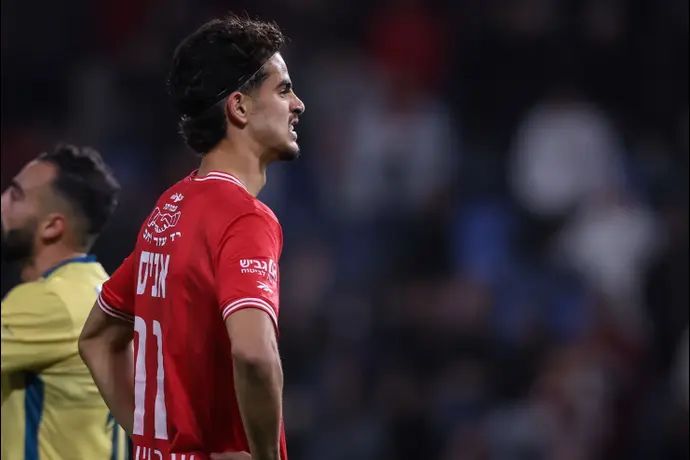 אניס פורת עיאש שחקן הפועל חיפה מאוכזב