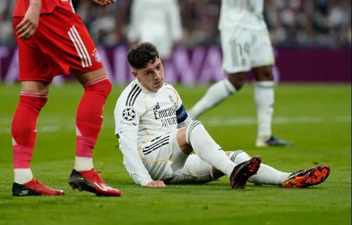 פדריקו ואלוורדה שחקן ריאל מדריד מאוכזב