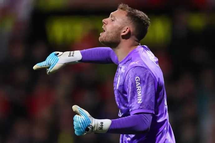 שוער סאות'המפטון דניאל פרץ