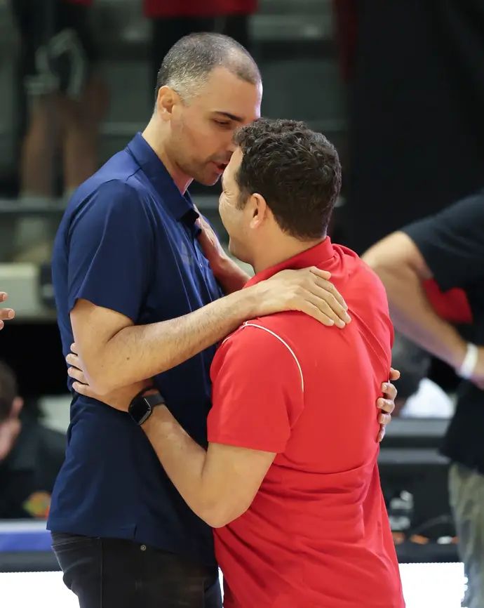 יהוא אורלנד, מאמן בני הרצליה לצד יונתן אלון, מאמן הפועל ירושלים