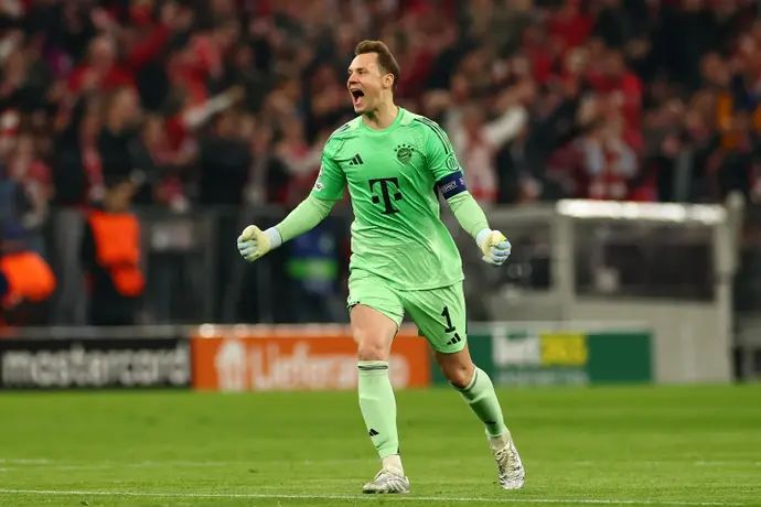 מנואל נוייר שוער באיירן מינכן מול ריאל מדריד