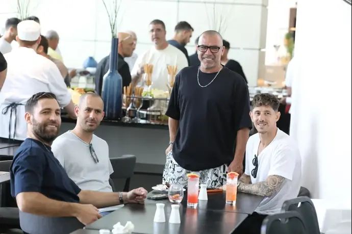 מאור מליקסון, פיני בלילי, גילי ורמוט, איתי שכטר, אירוע הפרישה של בן שהר