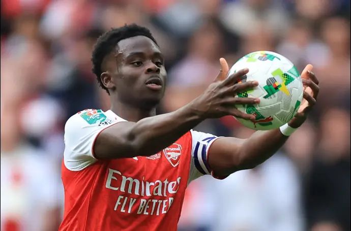 שחקן ארסנל, בוקאיו סאקה