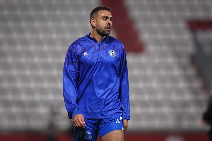 והיב חביבאללה שחקן עירוני טבריה בחימום