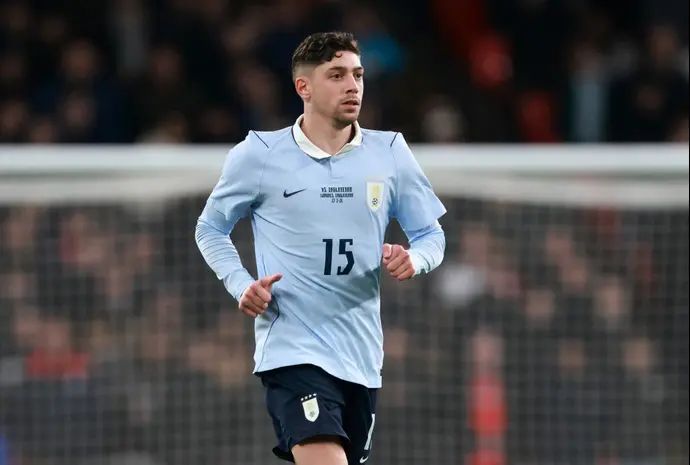 פדריקו ואלוורדה שחקן נבחרת אורוגוואי