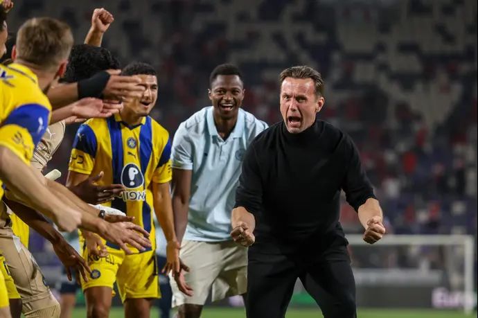 מאמן מכבי תל אביב, רוני דיילה, אחרי ניצחון בדרבי