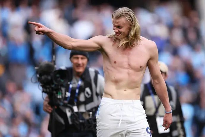 שחקן מנצ'סטר סיטי ארלינג הולאנד