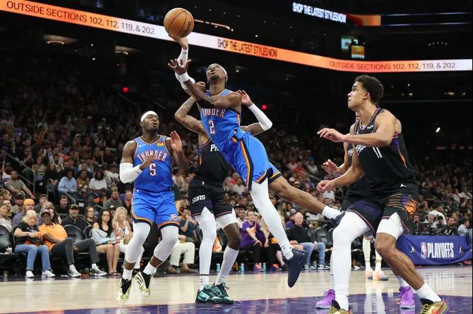 שי גילג'ס אלכסנדר, אוקלהומה סיטי ת'אנדר מול פיניקס