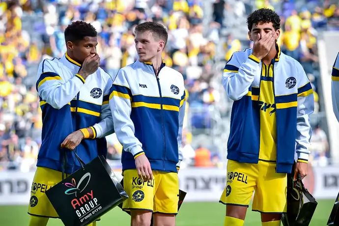 רוי רביבו, אמיר סהיטי, הליו וארלה שחקני מכבי תל אביב