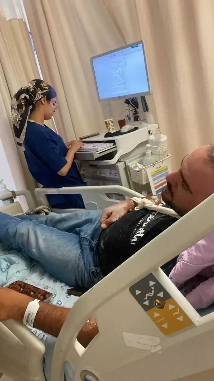 אוהד הפועל באר שבע שנפצע בקטטה עם אוהדי מכבי תל אביב