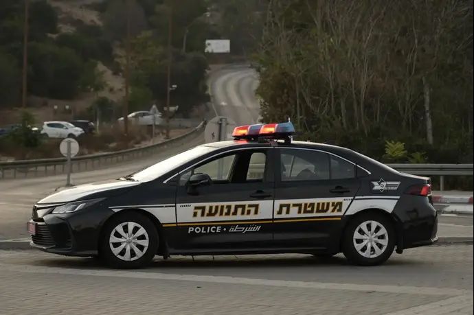 היערכות המשטרה לקראת הגעתו של נשיא ארה"ב דונלד טראמפ