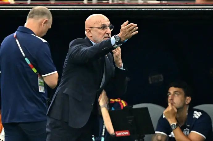 מאמן נבחרת ספרד לואיס דה לה פואנטה