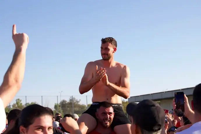 מרקו וולף, אימון הפתיחה הרשמי של הפועל באר שבע