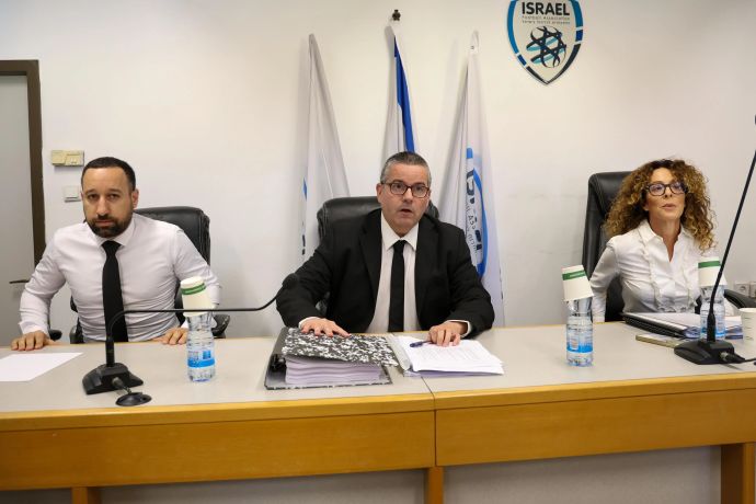 הדיון בנושא עירוני טבריה: הדיינים נעם ליובין, שרית לויתן, חאלד חכרוש