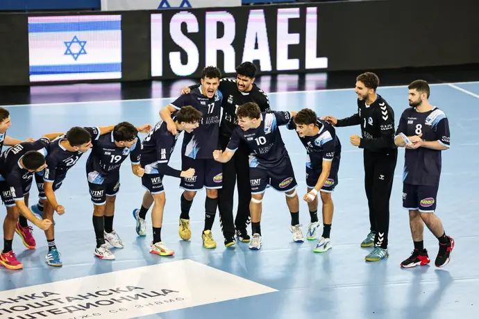 שחקני נבחרת הנוער בכדוריד
