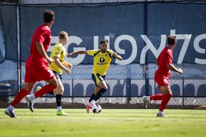 שגיב יחזקאל שחקן מכבי תל אביב מול הפועל ירושלים