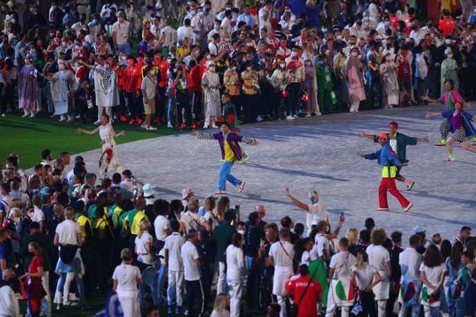 טקס הסיום של אולימפיאדת טוקיו 2020