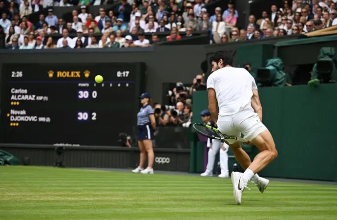 קרלוס אלקראס טניסאי ספרדי, גמר ווימבלדון 2023