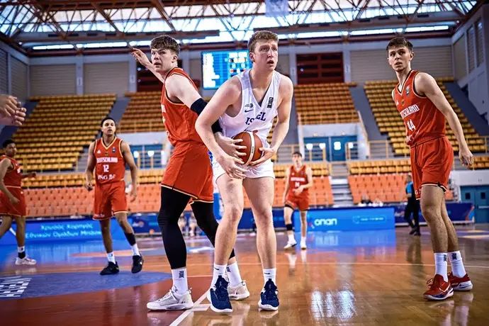 דניאל וולף, שחקן נבחרת העתודה של ישראל, נגד גרמניה