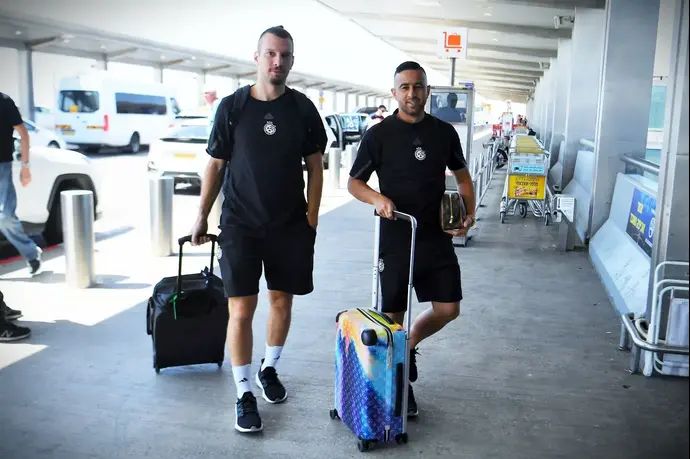 אחמד סבע, שון גולדברג, שחקני מכבי חיפה