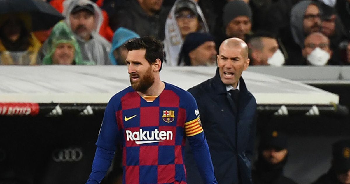 ריאל מדריד: זידאן הפתיע את מסי לפני הקלאסיקו מול ברצלונה ...