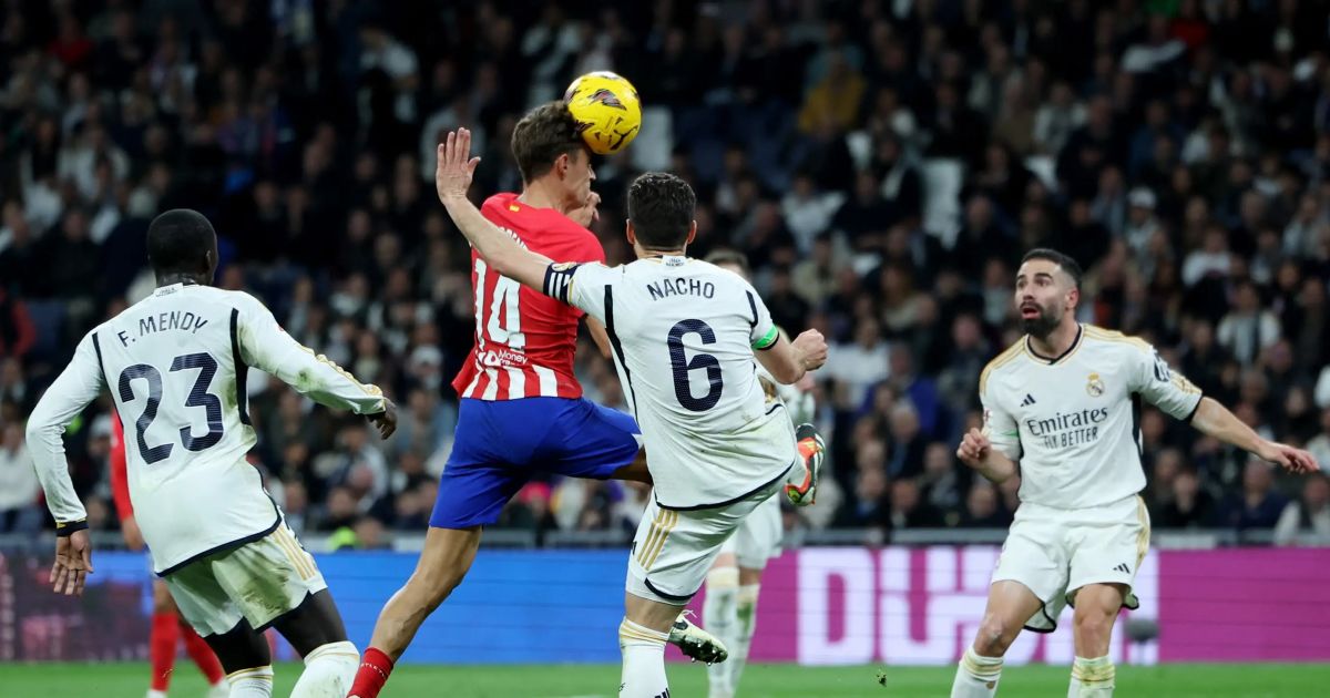 Le Real Madrid a concédé un but à la 90ème + 3ème minute et s’est séparé de l’Atlético 1:1 dans le derby