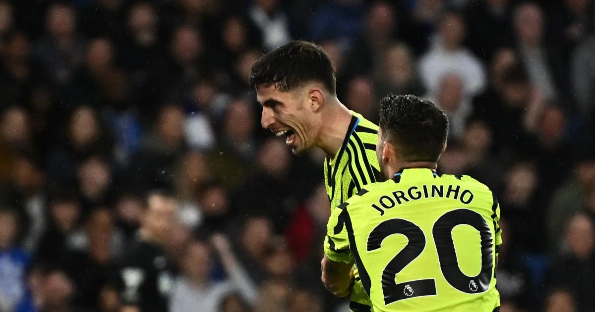 Arsenal is at the top of the English league after 0:3 over Brighton.  Game Summary