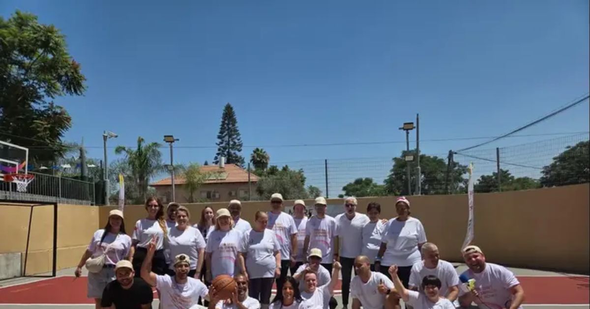 מתקן ספורט חדש מעורר תקווה: יום התנדבות מרגש במעון אביב בלוד