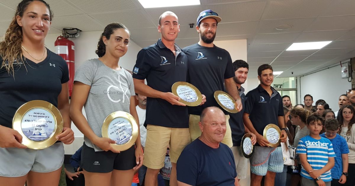 אליפות ישראל בשייט: ניתאי חסון וטל הררי זכו במדליית זהב ...