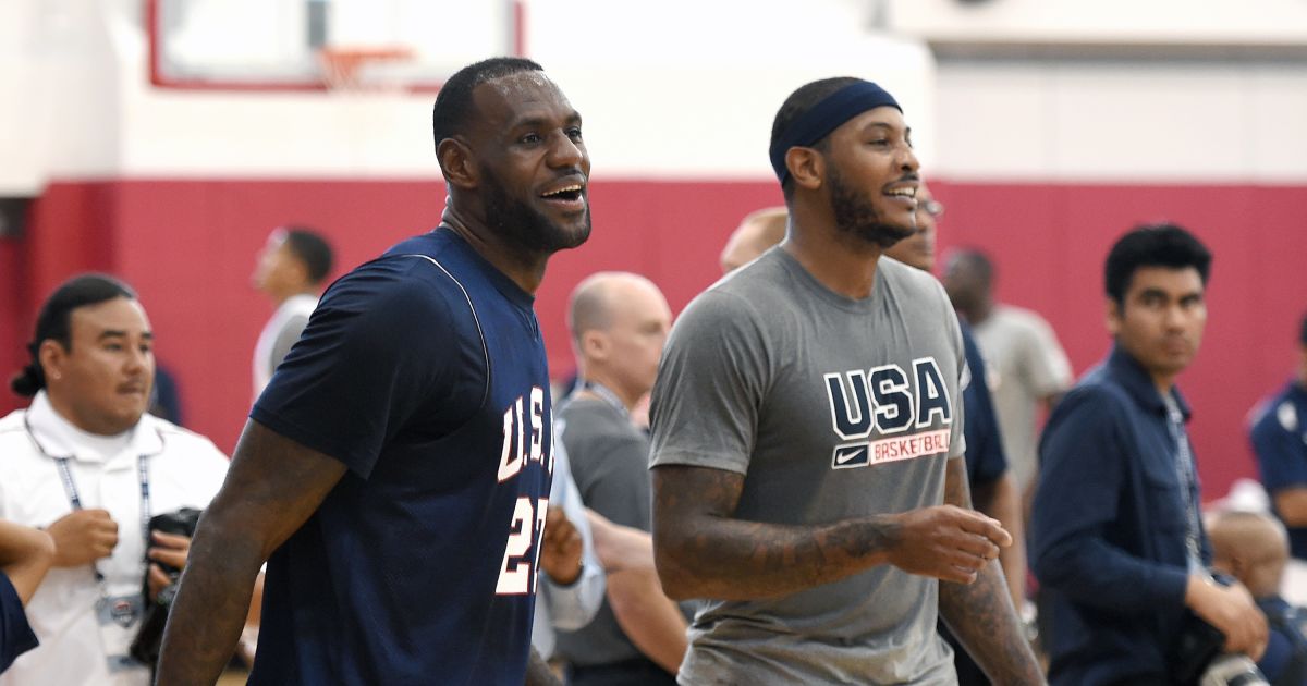 NBA: לברון ג'יימס הציל את חייו של כרמלו אנתוני | ספורט 1