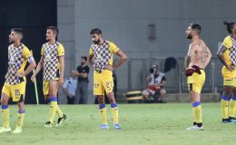 שחקני מכבי תל אביב מאוכזבים