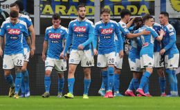 שחקני נאפולי חוגגים