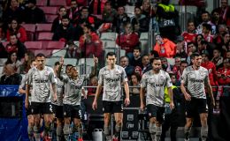 שחקני שחטאר דונייצק חוגגים