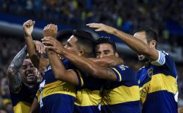 שחקני בוקה ג'וניורס חוגגים