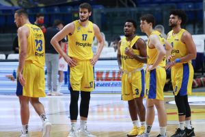 שחקני מכבי תל אביב מאוכזבים