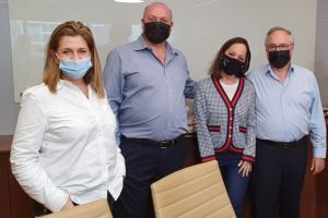 יאיר המבורגר, הילה קינסטר, מישל סיבוני וליאת סדן