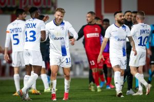 שחקני קריית שמונה חוגגים