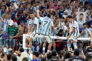 הארגנטינאים חוגגים בטירוף