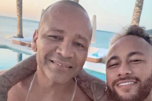 ניימאר עם אביו