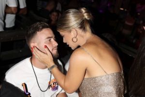 ג'קי אזולאי עם האקס בני פרץ