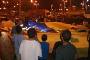 אוהדי קרית גת. חגיגות ספונטניות