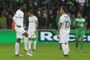 ההפקרות חוגגת. שחקני מכבי חיפה אמש